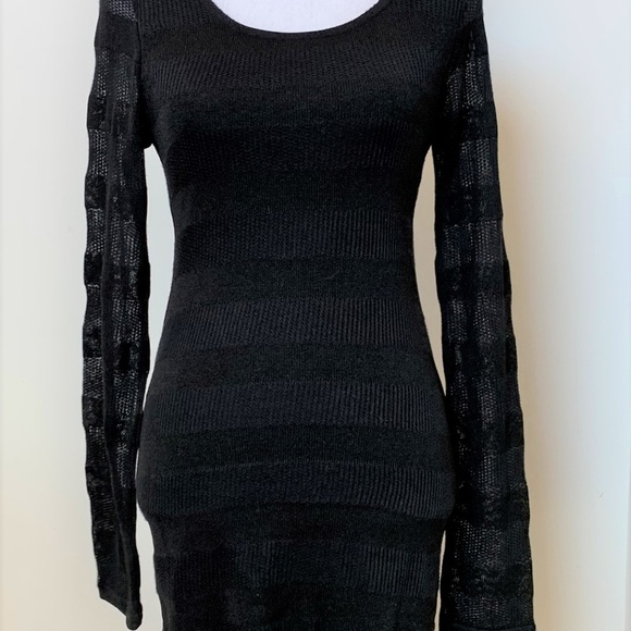 Threads For Thought Sz S Dress Black Womens Stretc - Picture 1 of 5